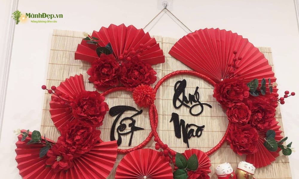 Mành Tre Trang Trí Tết