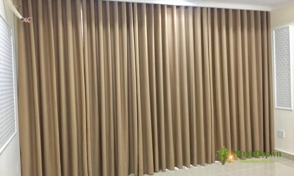 Rèm vải ngăn lạnh điều hòa