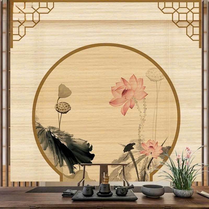 Mành tăm tre in theo yêu cầu