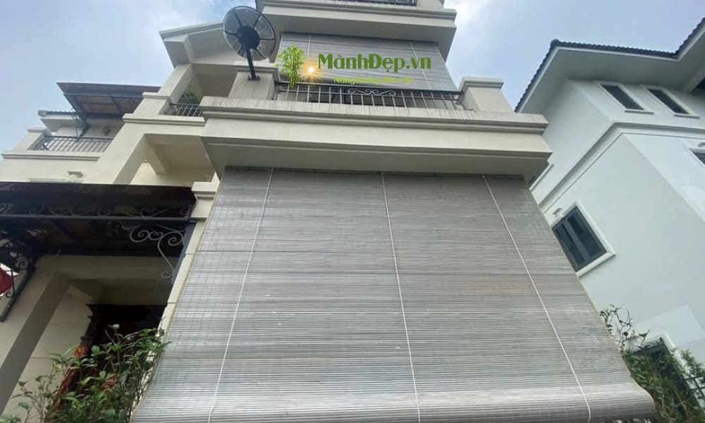 lắp đặt mành tre tại Hải Phòng