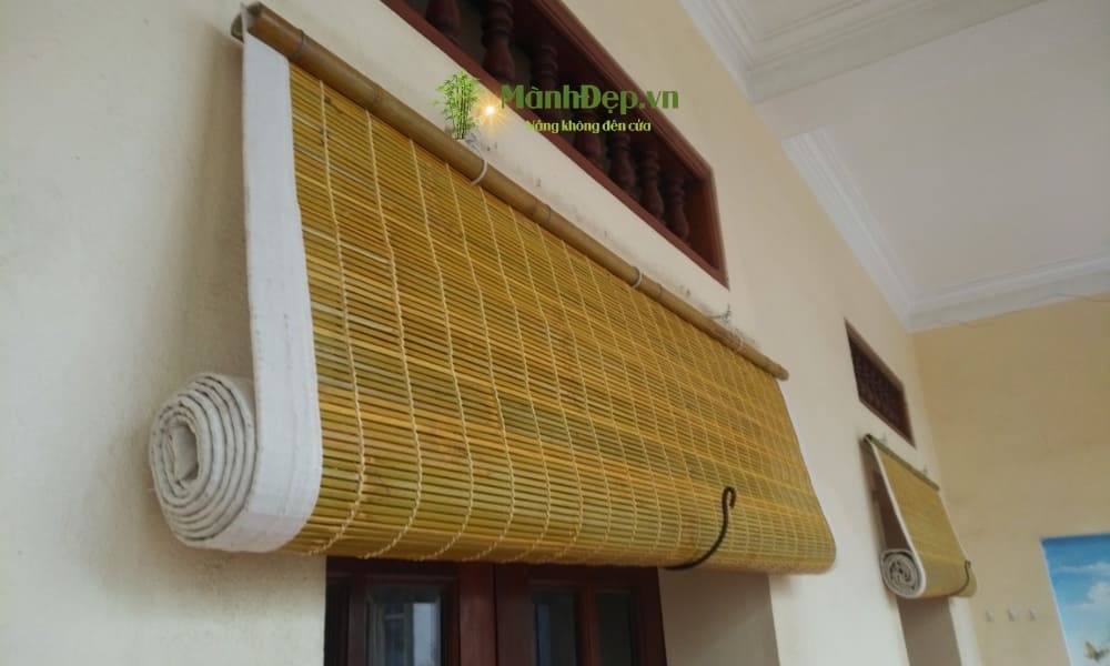 Lắp đặt mành tre tại phước long A quận 9